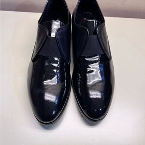 Men's Black Leather Dress Shoes